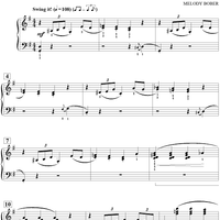 Boogie Blues Riff (for the left hand)