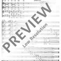 Nachts - Choral Score