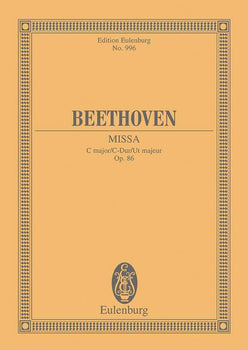 Missa C major - Full Score