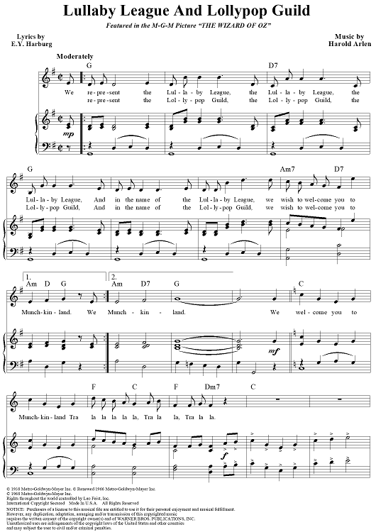 Lullaby League and Lollypop Guild