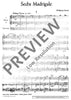Six Madrigals - Score