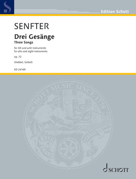 Three Songs - Score and Parts