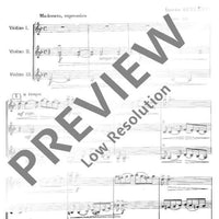 Sinfonietta a tre - Score