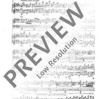 Piano Trio E minor - Full Score