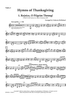 Hymns of Thanksgiving for 2 Violins and Piano - Violin 2