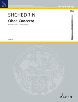 Oboe Concerto - Piano Score With Solo Part