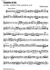 Sonatina in trio - Violin