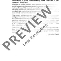 Dances from Danserye