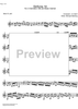 Three Part Sinfonia No.14 BWV 800 Bb Major - Bass Clarinet