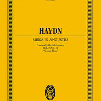 Missa in Angustiis D minor - Full Score