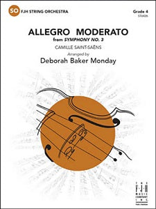Allegro moderato from Symphony No. 3 - Score