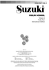 Suzuki Violin School, Volume 4 - Violin Part