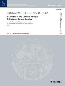 3 Sonatas of the German Baroque