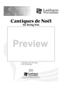Cantiques de Noël - for String Trio - Score