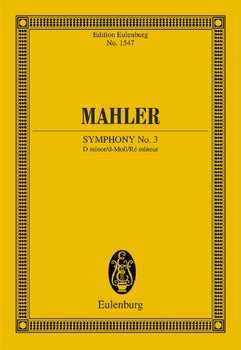 Symphony No. 3 D minor - Full Score