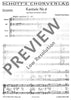 Kantate Nr. 6 - Choral Score