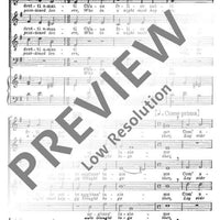 Madrigale - Choral Score