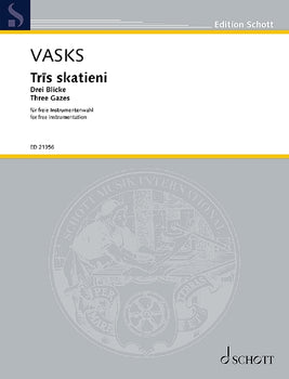 Tris skatieni - Performing Score