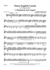 Three English Carols - Violin 2