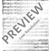 Concerto D Major - Full Score