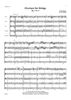 Overture for Strings, Op. 1, No. 3 - Full Score