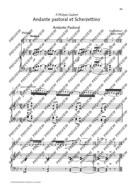 Andante pastorale et Scherzettino