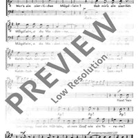 Spanisches Liederspiel - Tenor / Bass