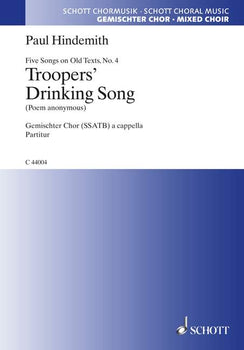 Five Songs on old texts - Choral Score