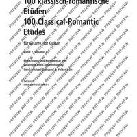 100 Classical and Romantical Études