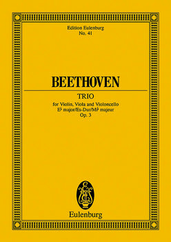 String Trio Eb major - Full Score