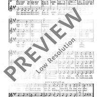 Serbische Volkslieder - Choral Score