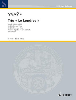 Trio "Le Londres" - Score and Parts