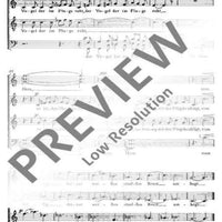 Lied des Vogelstellers - Choral Score