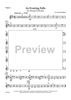 As Evening Falls - Violin 1