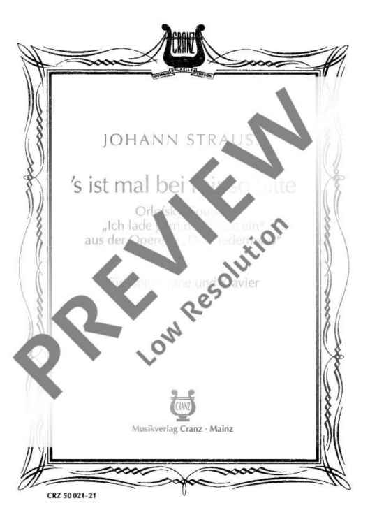 's ist 'mal bei mir so Sitte