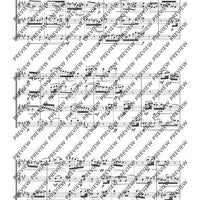 String Quartet F sharp minor - Score and Parts