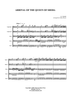 Arrival Of The Queen Of Sheba - Score