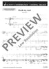 Drei Negro-Spirituals - Choral Score