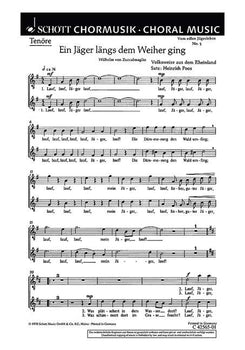 Vom edlen Jägerleben - Tenor 1 / 2