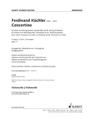 Concertino G major - Cello