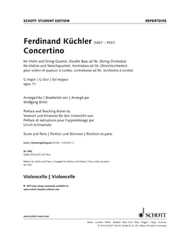 Concertino G major - Cello