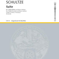 Suite D minor - Score and Parts