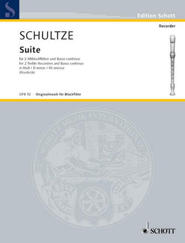 Suite D minor - Score and Parts