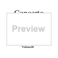 Concerto for Mandolin and Orchestra in F major - Cello