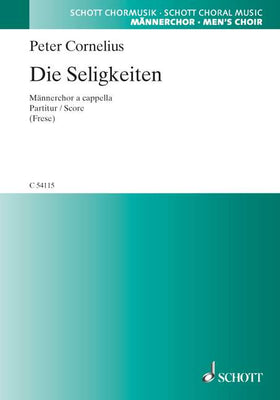 Die Seligkeiten - Choral Score