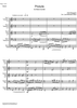 Prelude - Score