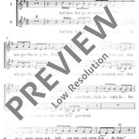 5 Weihnachtslieder - Choral Score