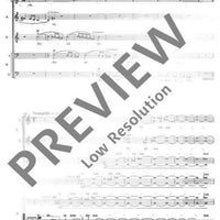 Hypostasis vel Somnium Jacob - Choral Score