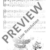 The most beautiful folk songs - Performing Score