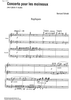 Concerto pour les moineaux